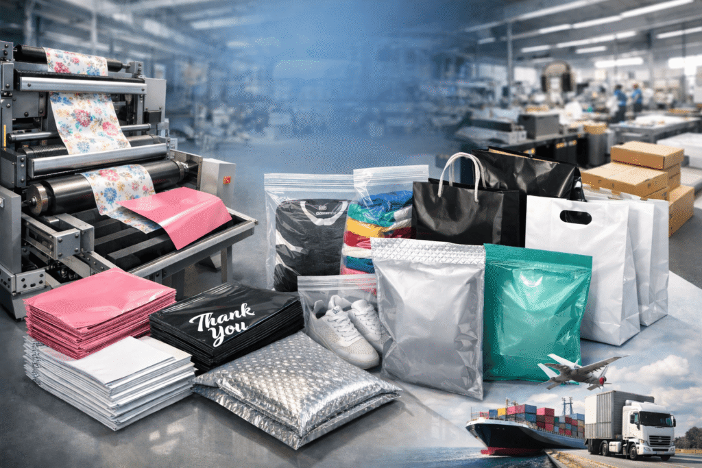 Wholesale custom poly mailers