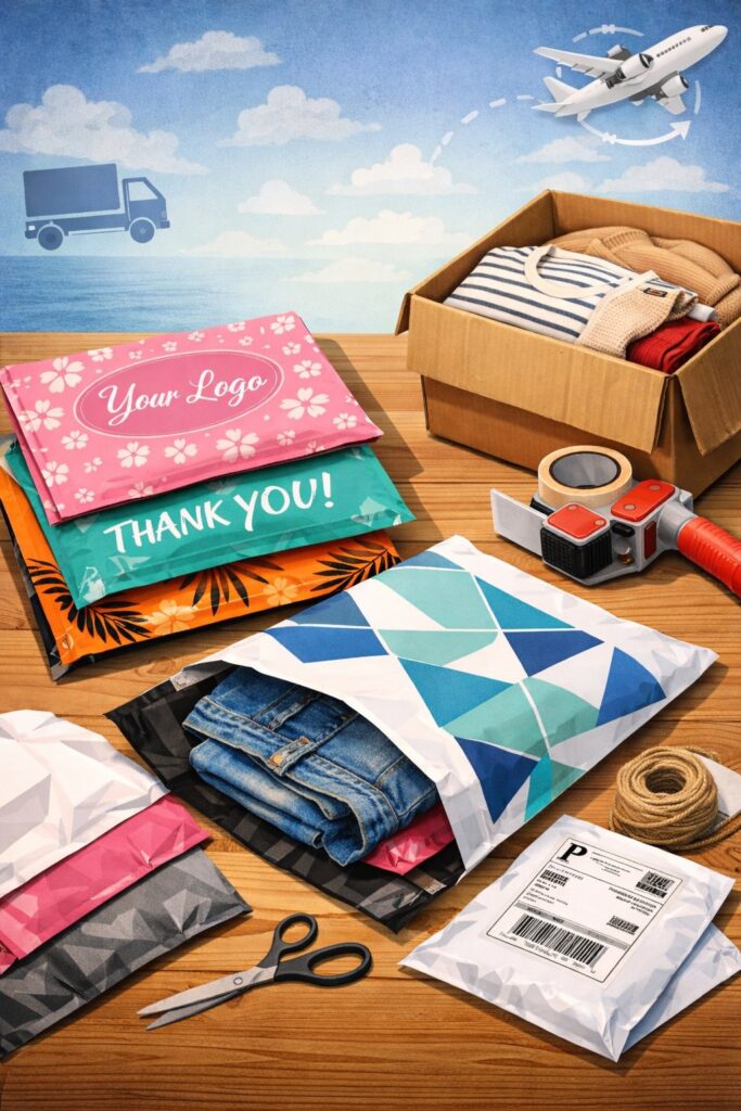 Wholesale custom poly mailers