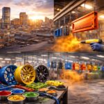 Powder coating services in Calgary