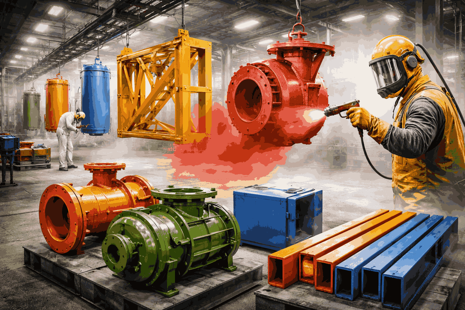 High Performance Coating How Advanced Powder Coating Services Handle Large, Heavy and High-Risk ...