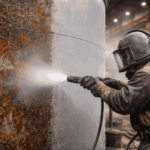 Structured Sandblasting Processes